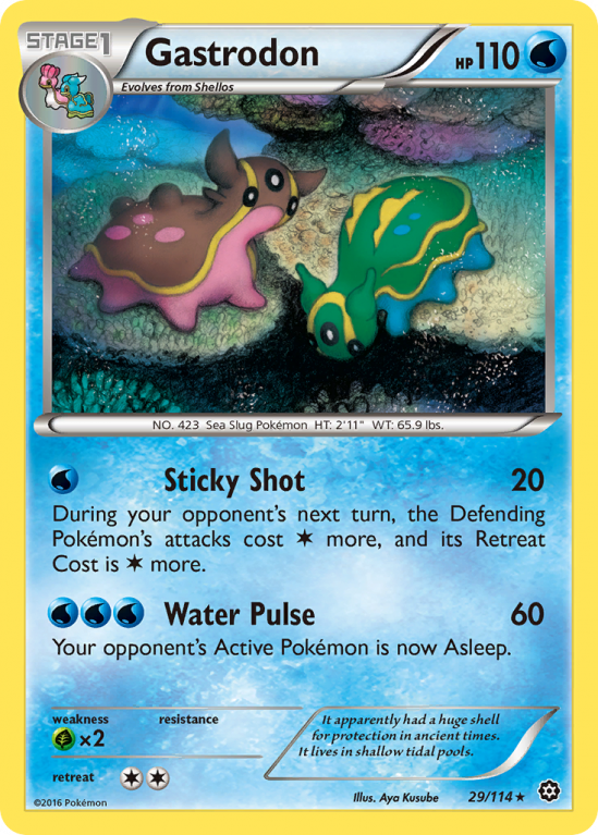 Gastrodon 29/114 XY Steam Siege