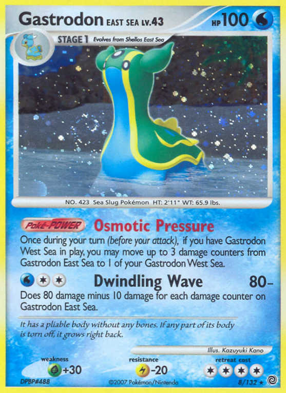 Gastrodon East Sea 8/132 Diamond & Pearl Secret Wonders