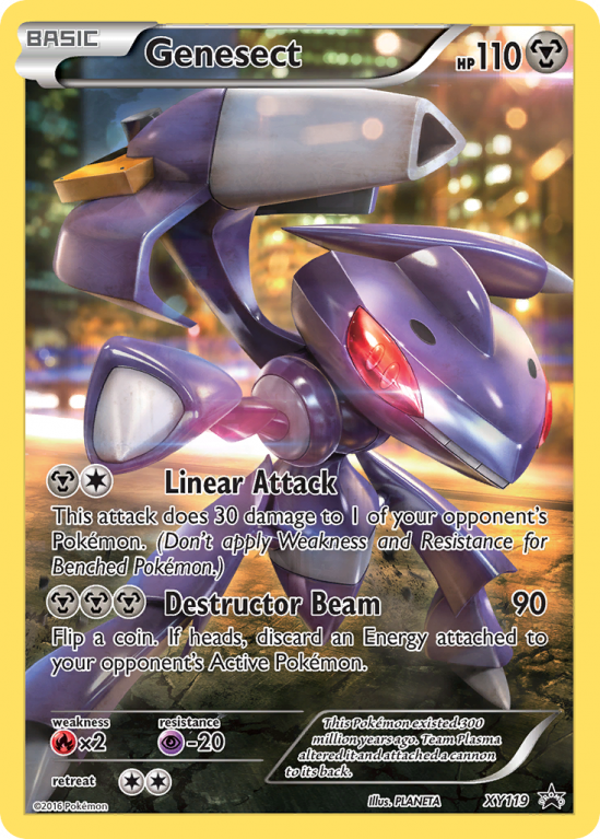 Genesect XY119/183 XY XY Black Star Promos