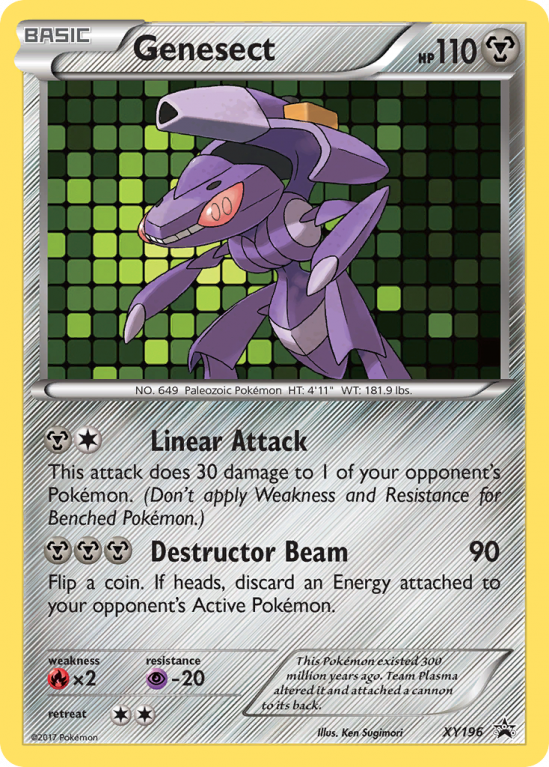 Genesect XY196/183 XY XY Black Star Promos