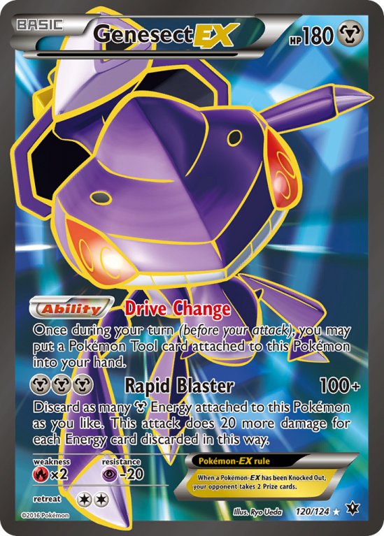 Genesect-EX 120/124 XY Fates Collide