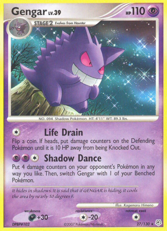 Gengar 27/130 Diamond & Pearl Diamond & Pearl