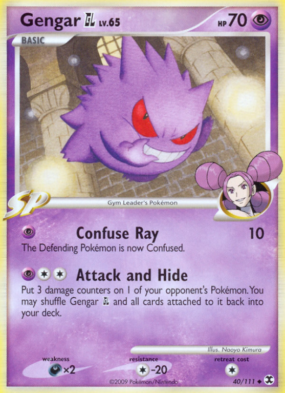 Gengar GL 40/111 Platinum Rising Rivals