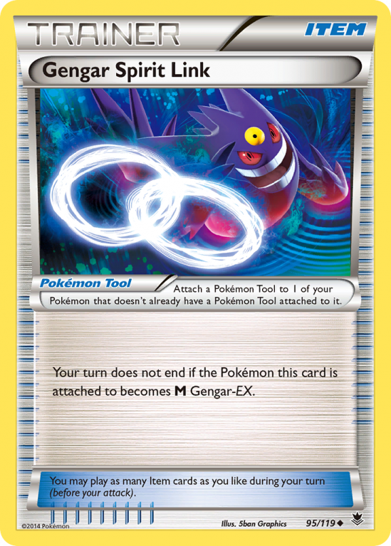 Gengar Spirit Link 95/119 XY Phantom Forces