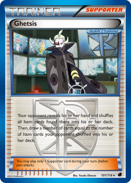 Ghetsis 101/116 Black & White Plasma Freeze
