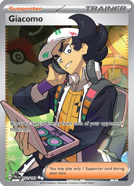 Giacomo 252/193 Scarlet & Violet Paldea Evolved