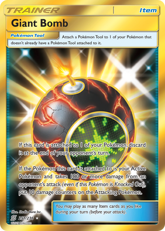 Giant Bomb 251/236 Sun & Moon Unified Minds