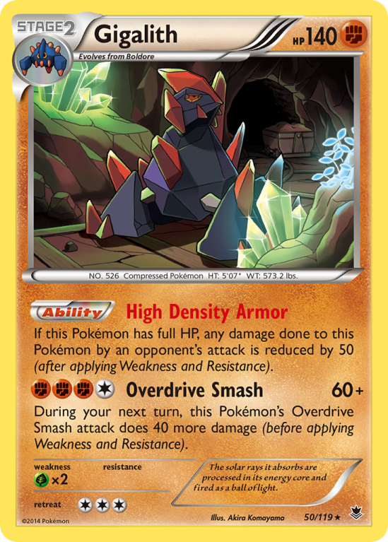 Gigalith 50/119 XY Phantom Forces