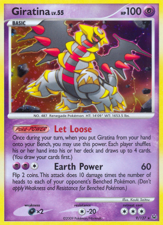 Giratina 9/127 Platinum Platinum