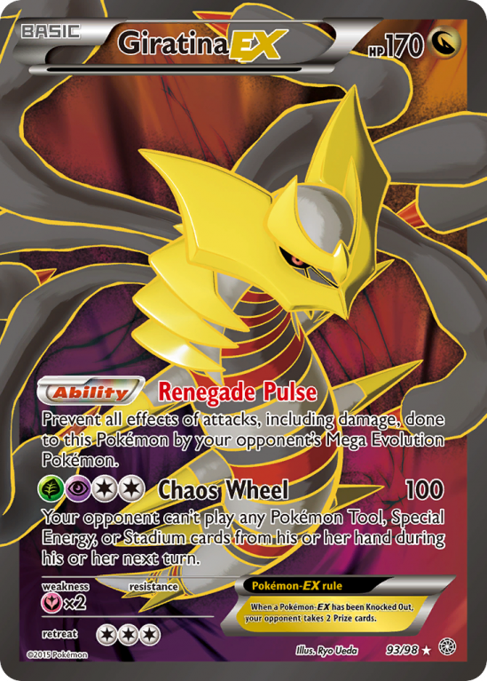 Giratina-EX 93/98 XY Ancient Origins