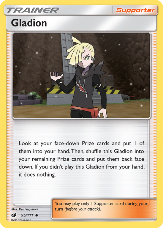 Gladion 95/111 Sun & Moon Crimson Invasion