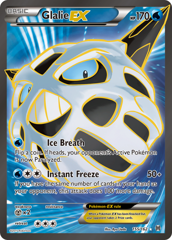Glalie-EX 155/162 XY BREAKthrough