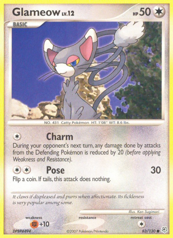 Glameow 83/130 Diamond & Pearl Diamond & Pearl