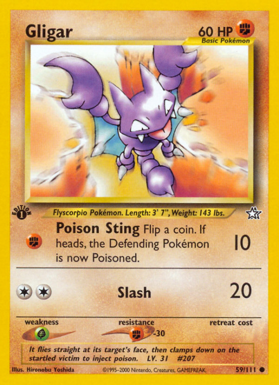 Gligar 59/111 Neo Neo Genesis