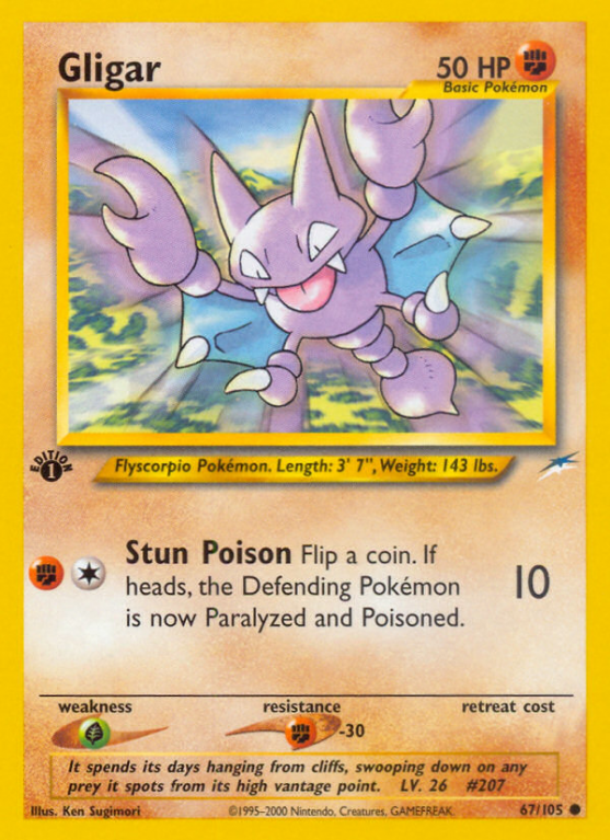 Gligar 67/113 Neo Neo Destiny