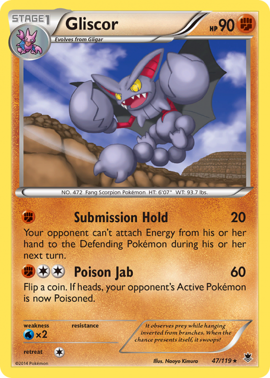 Gliscor 47/119 XY Phantom Forces