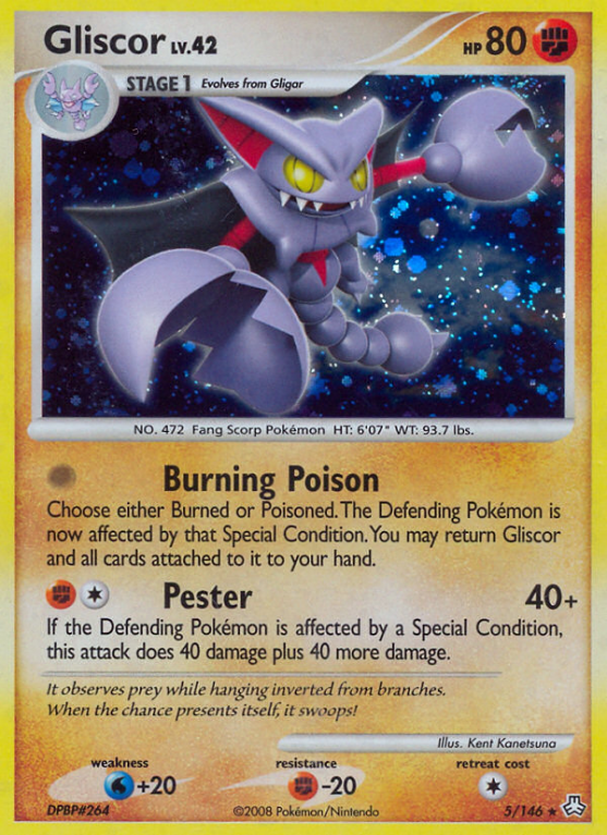 Gliscor 5/146 Diamond & Pearl Legends Awakened