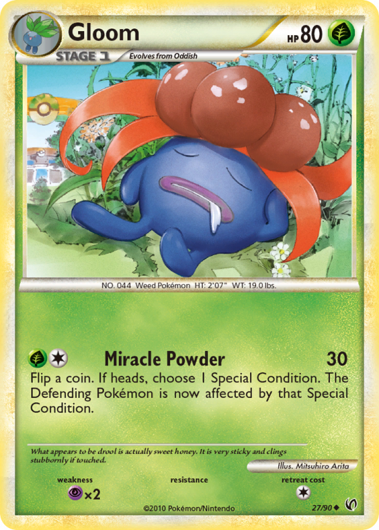 Gloom 27/90 HeartGold & SoulSilver HS—Undaunted