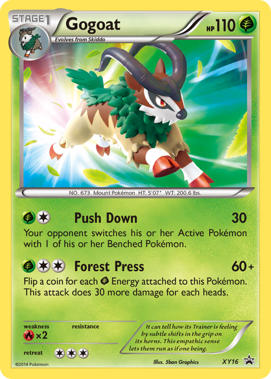Gogoat XY16/183 XY XY Black Star Promos