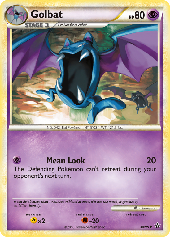 Golbat 30/95 HeartGold & SoulSilver HS—Unleashed