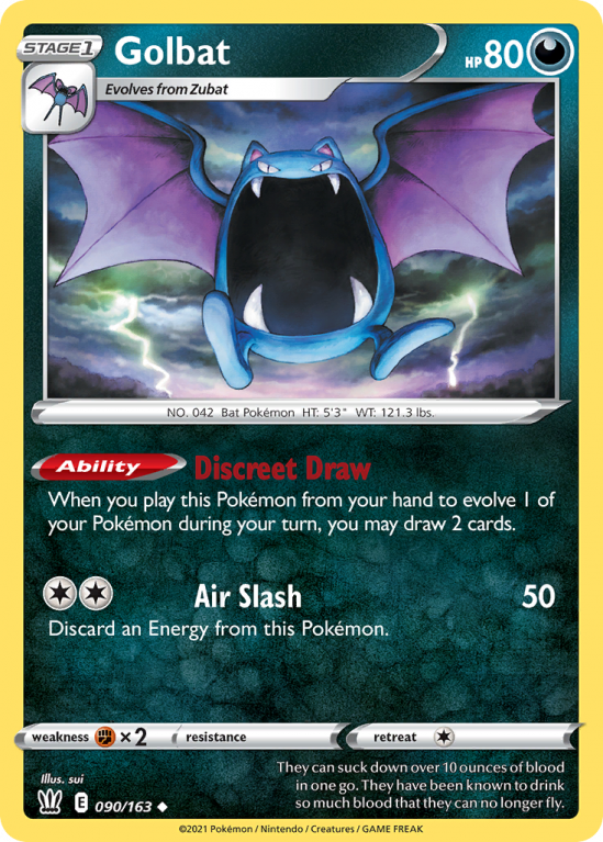 Golbat 90/163 Sword & Shield Battle Styles