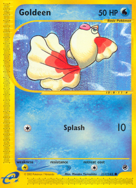 Goldeen 111/165 E-Card Expedition Base Set