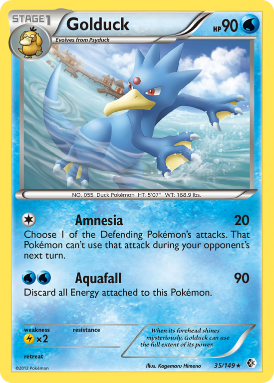 Golduck 35/149 Black & White Boundaries Crossed