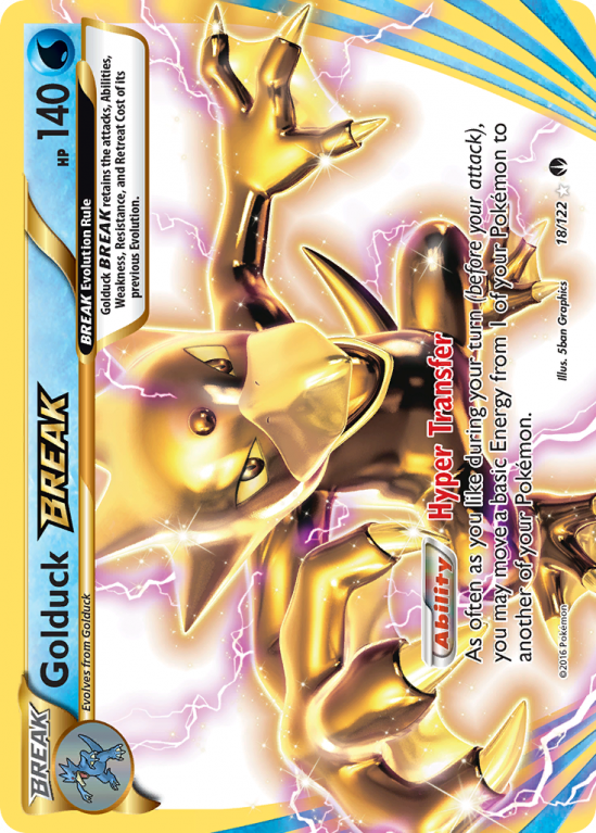Golduck BREAK 18/122 XY BREAKpoint