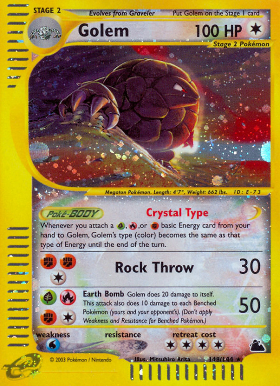 Golem 148/182 E-Card Skyridge