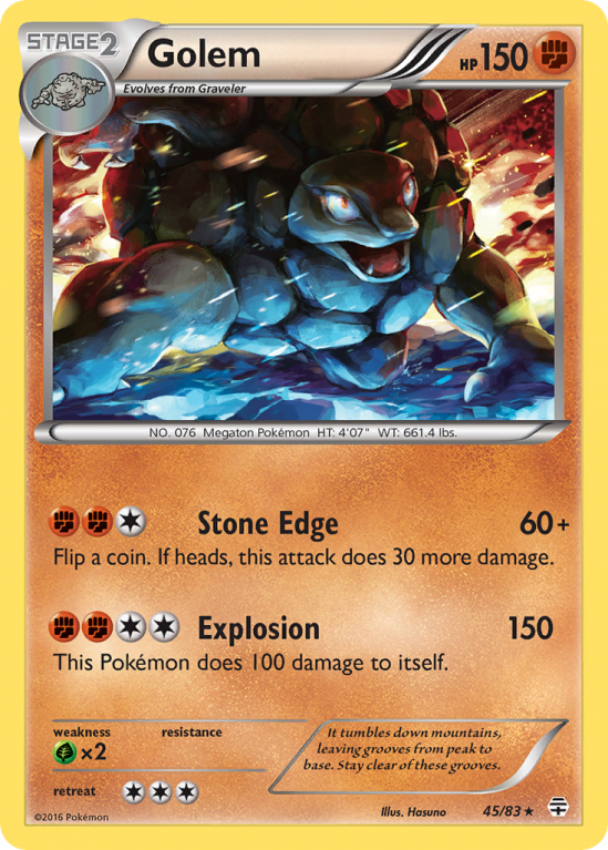 Golem 45/115 XY Generations