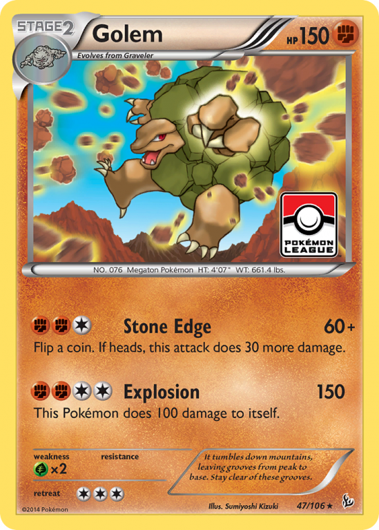 Golem 47/106 XY Flashfire