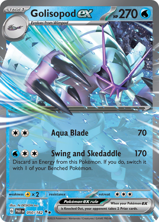 Golisopod ex 50/182 Scarlet & Violet Paradox Rift