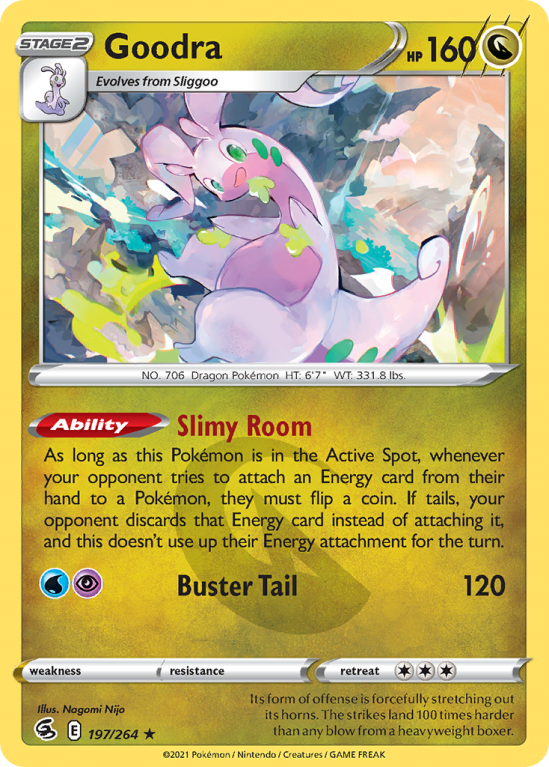 Goodra 197/264 Sword & Shield Fusion Strike