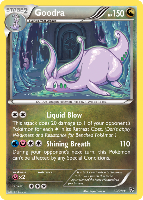 Goodra 60/98 XY Ancient Origins