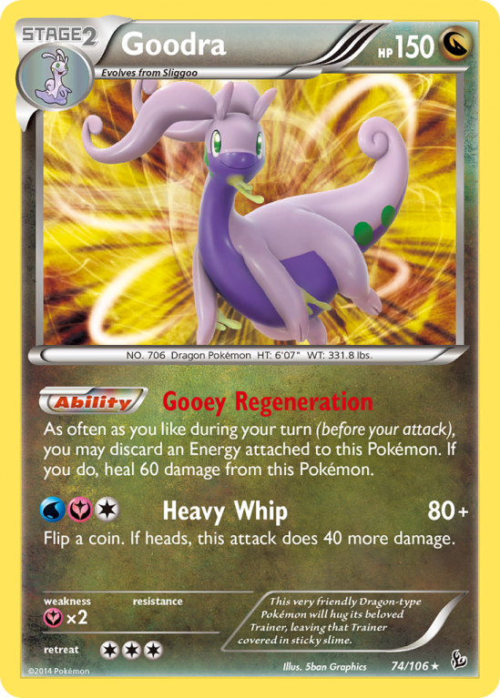 Goodra 74/106 XY Flashfire