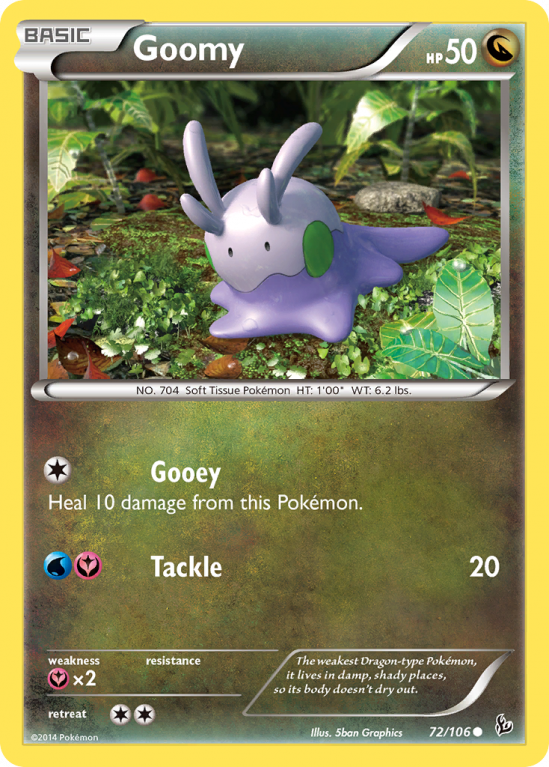 Goomy 72/106 XY Flashfire
