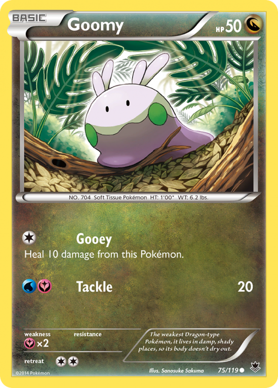 Goomy 75/119 XY Phantom Forces