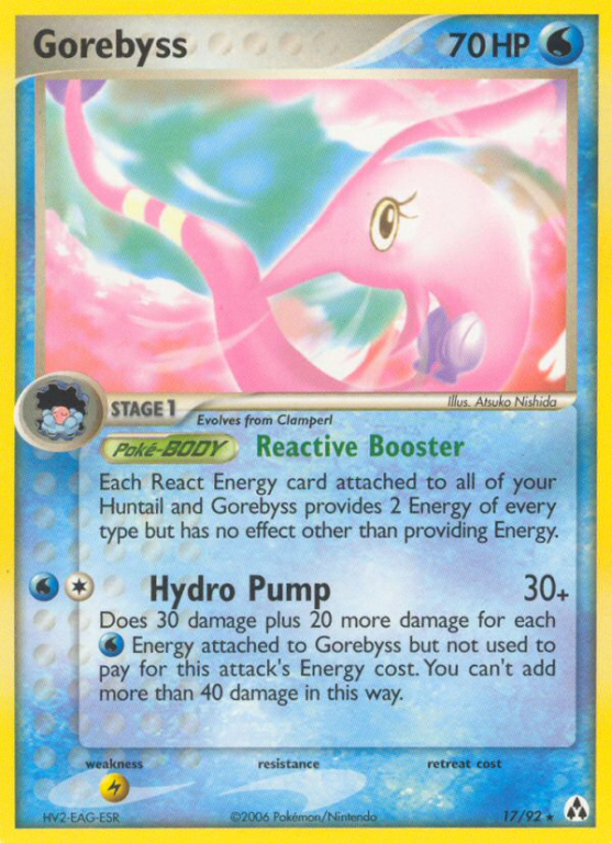 Gorebyss 17/92 EX Legend Maker