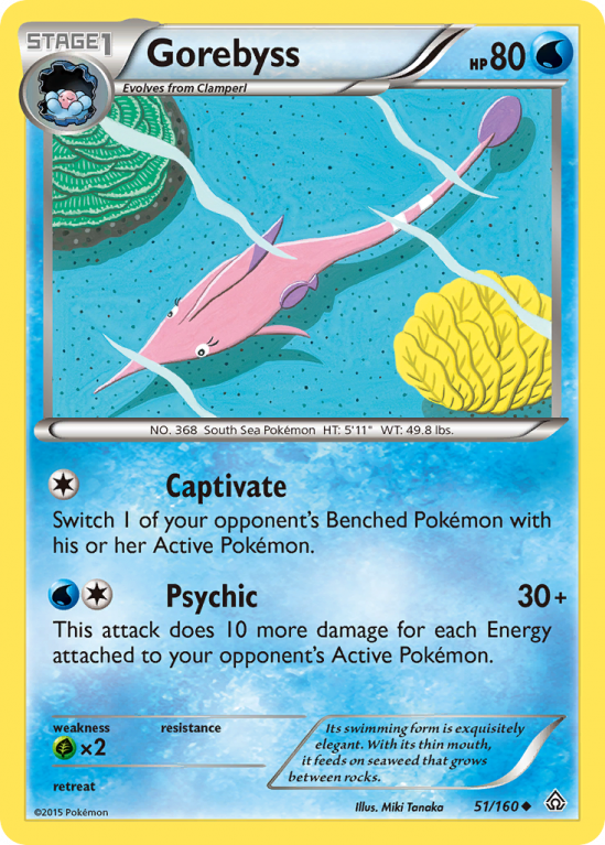 Gorebyss 51/160 XY Primal Clash
