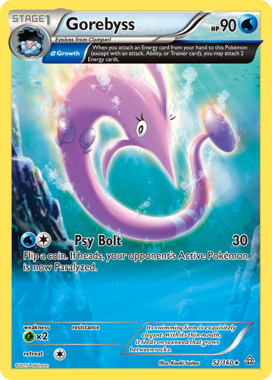 Gorebyss 52/160 XY Primal Clash