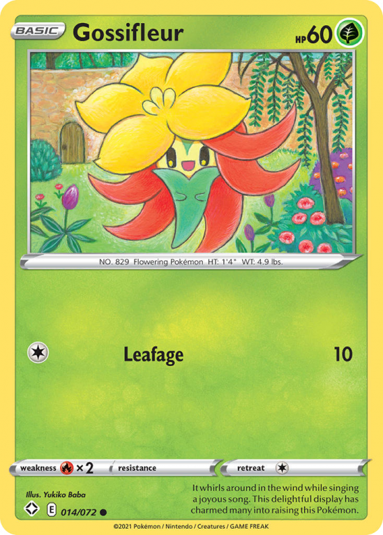 Gossifleur 14/72 Sword & Shield Shining Fates