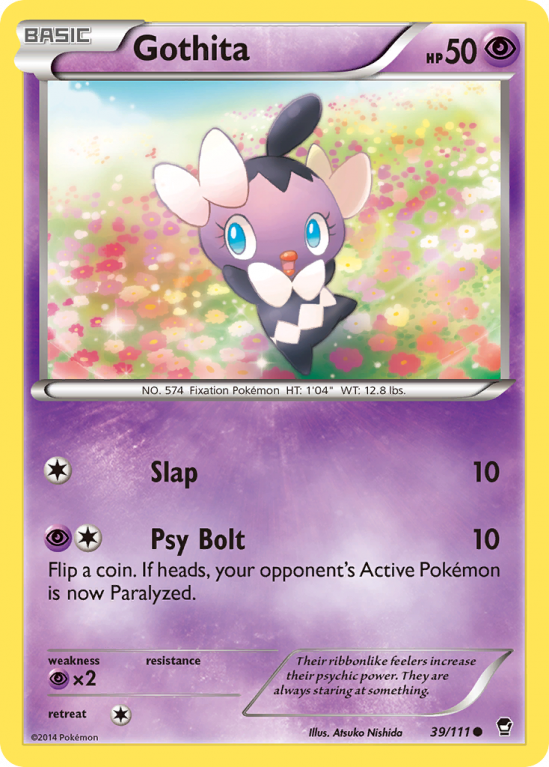 Gothita 39/111 XY Furious Fists