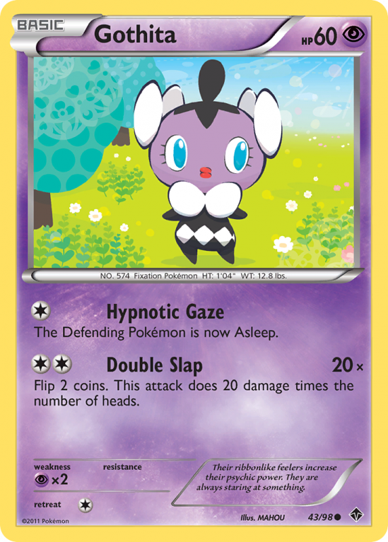 Gothita 43/98 Black & White Emerging Powers