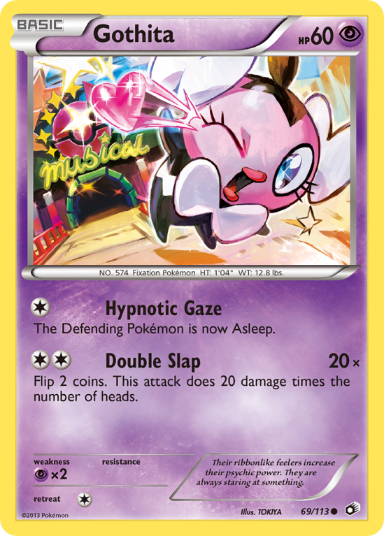 Gothita 69/113 Black & White Legendary Treasures