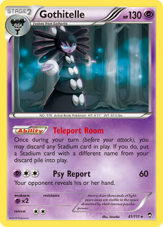 Gothitelle 41/111 XY Furious Fists