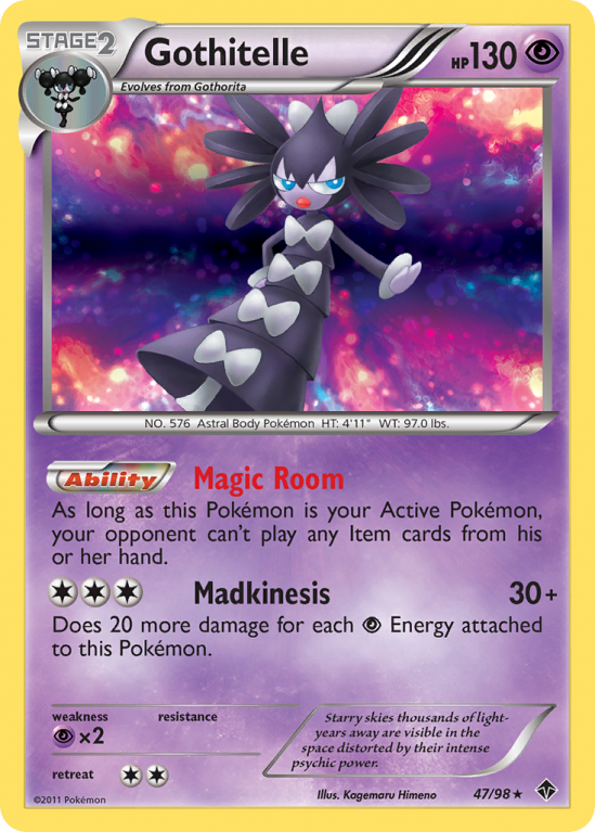 Gothitelle 47/98 Black & White Emerging Powers