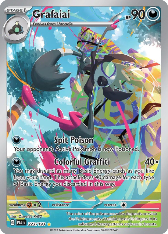 Grafaiai 223/193 Scarlet & Violet Paldea Evolved