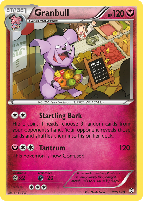 Granbull 99/162 XY BREAKthrough