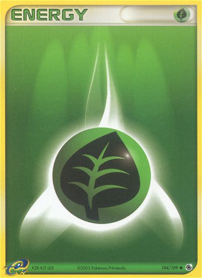 Grass Energy 104/109 EX Ruby & Sapphire