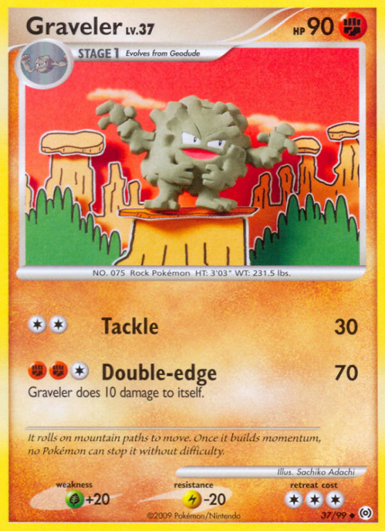 Graveler 37/99 Platinum Arceus